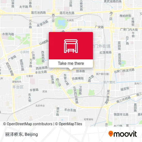 丽泽桥东 map