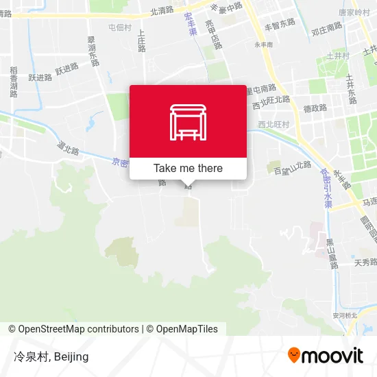 冷泉村 map