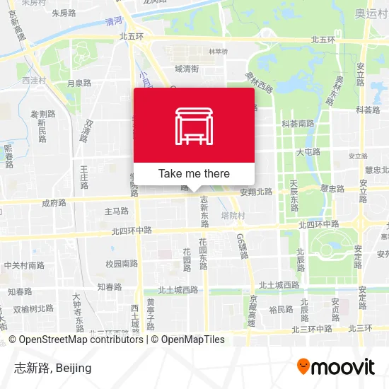 志新路 map