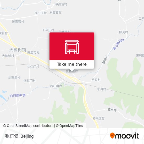 张伍堡 map