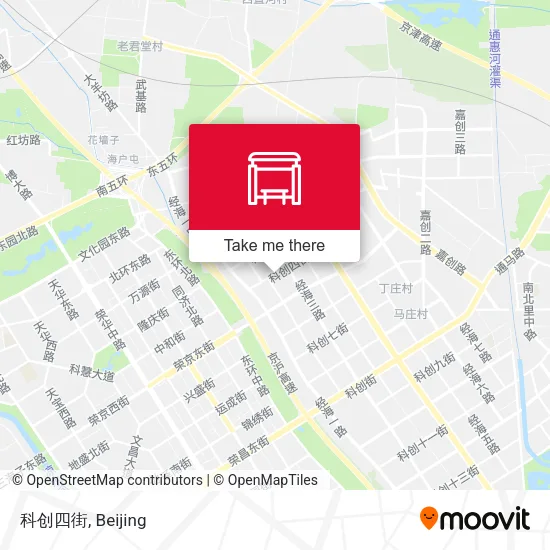 科创四街 map