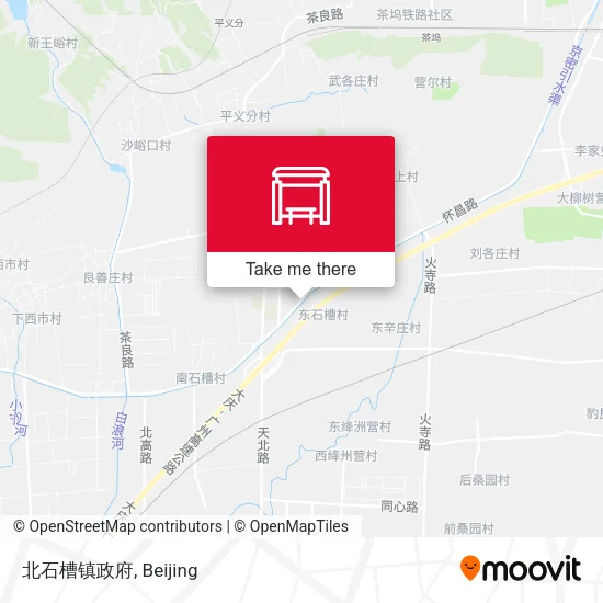 北石槽镇政府 map