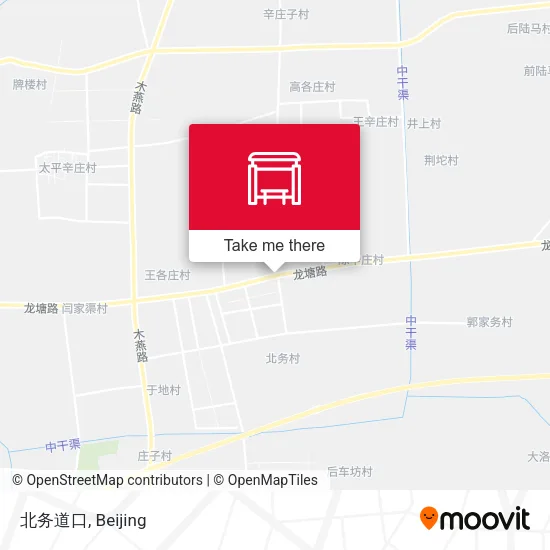 北务道口 map