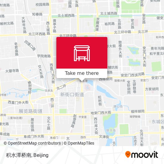 积水潭桥南 map
