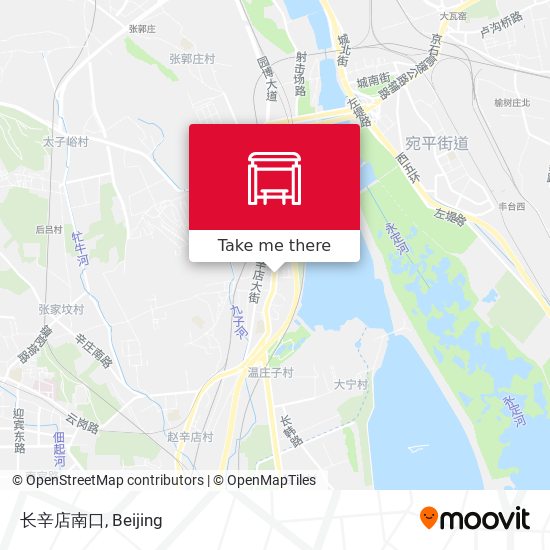 长辛店南口 map