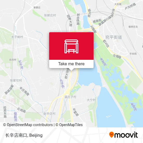 长辛店南口 map