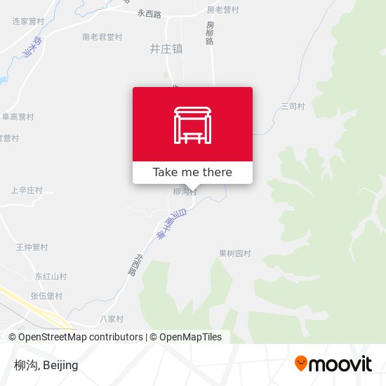 柳沟 map