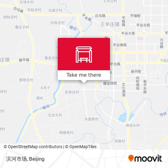 滨河市场 map