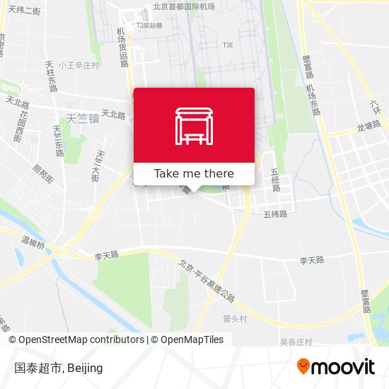 国泰超市 map