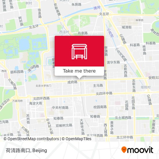 荷清路南口 map