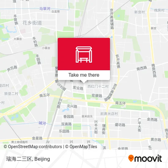 瑞海二三区 map