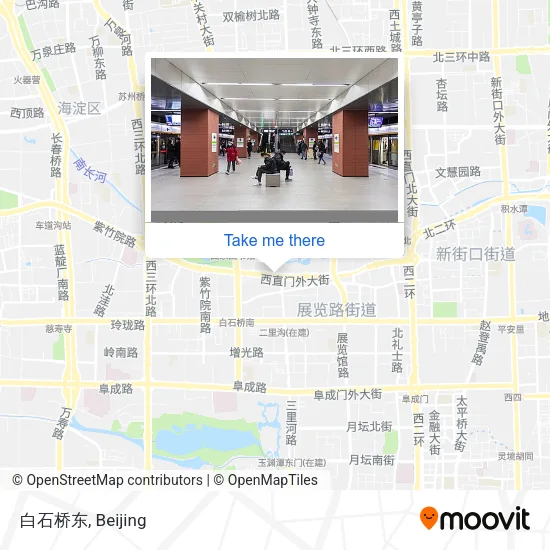 白石桥东 map