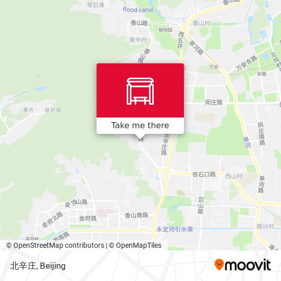 北辛庄 map