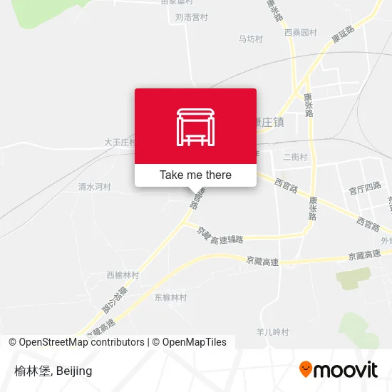 榆林堡 map