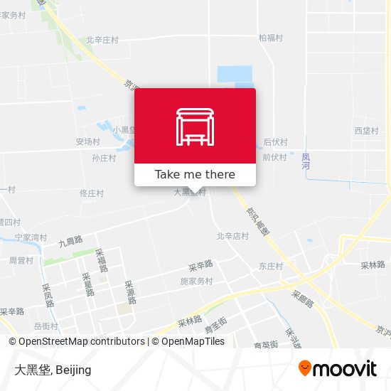 大黑垡 map