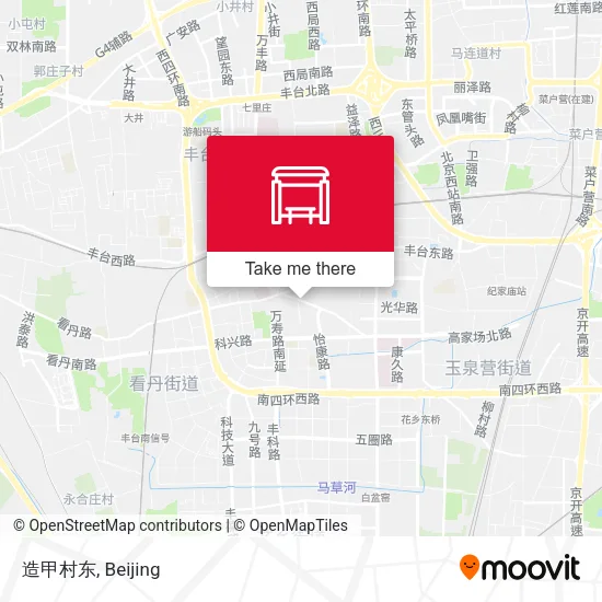 造甲村东 map