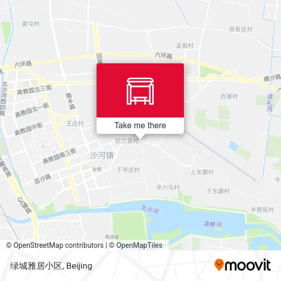 绿城雅居小区 map