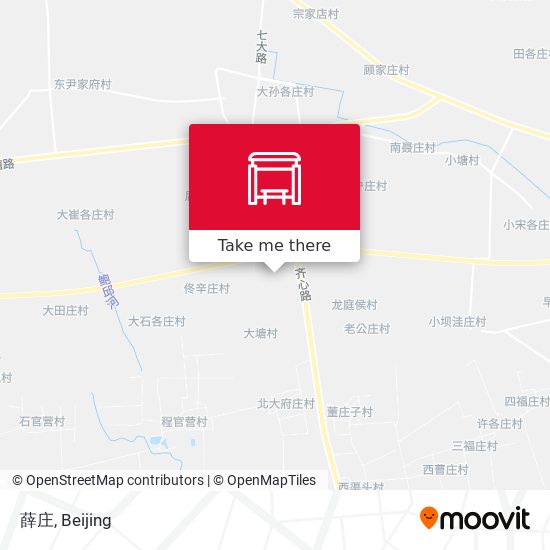 薛庄 map
