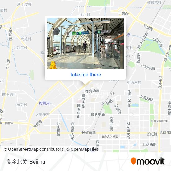 良乡北关 map