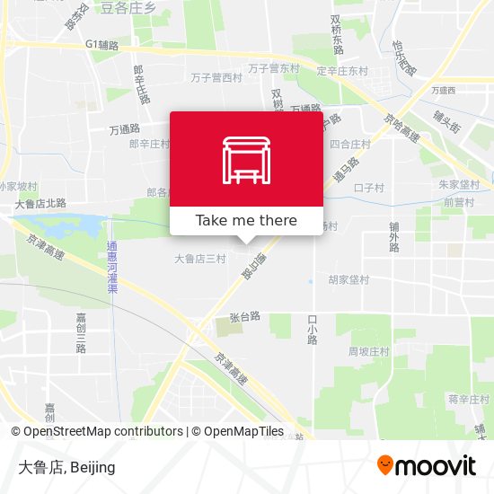 大鲁店 map