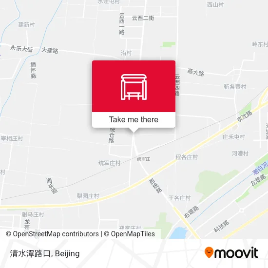 清水潭路口 map
