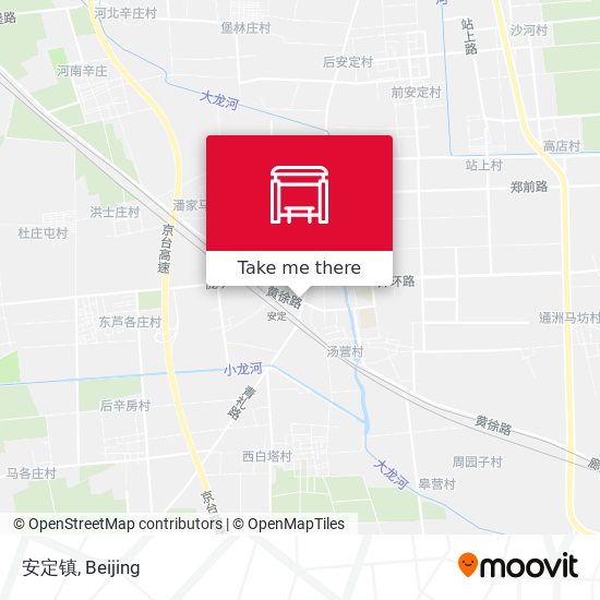 安定镇 map
