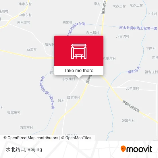 水北路口 map