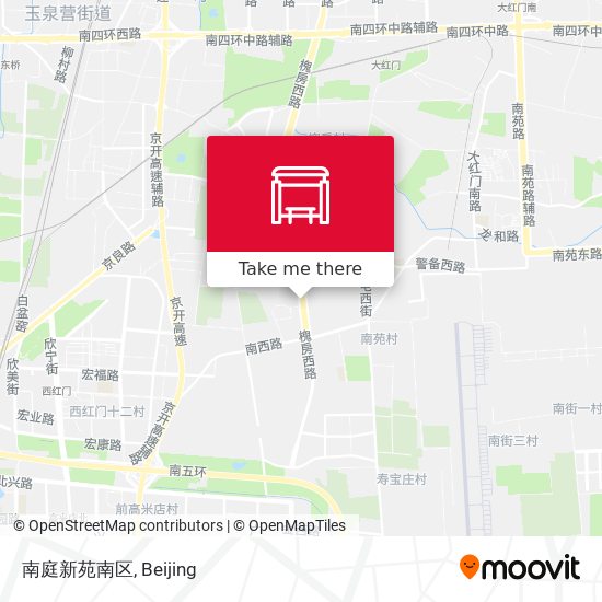 南庭新苑南区 map