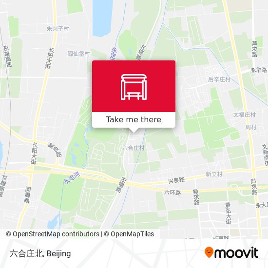 六合庄北 map
