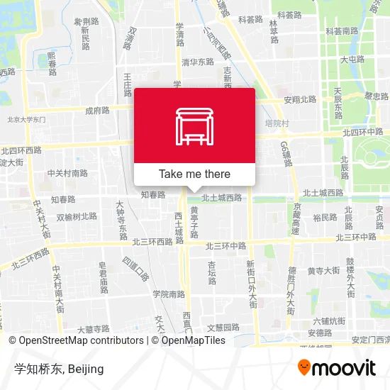 学知桥东 map