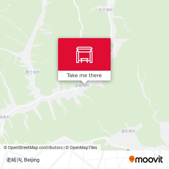 老峪沟 map