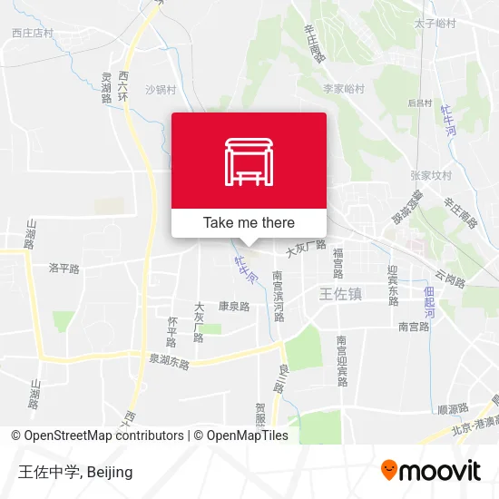 王佐中学 map