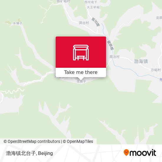 渤海镇北台子 map