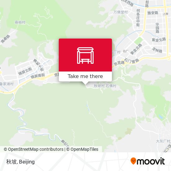 秋坡 map