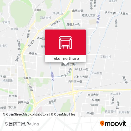 乐园南二街 map
