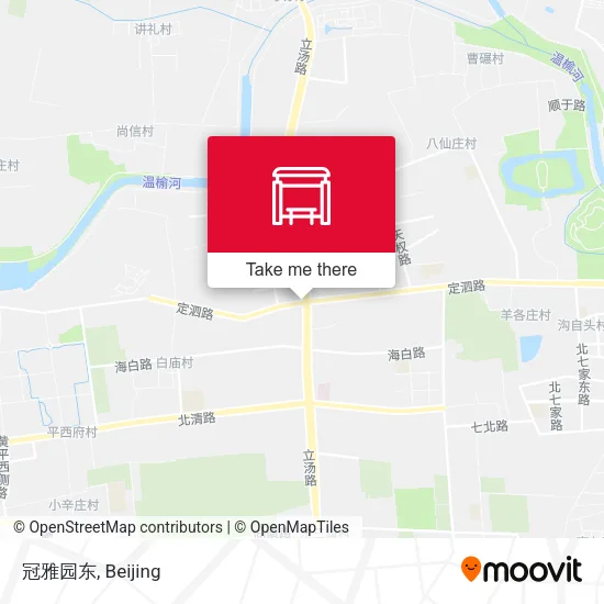 冠雅园东 map