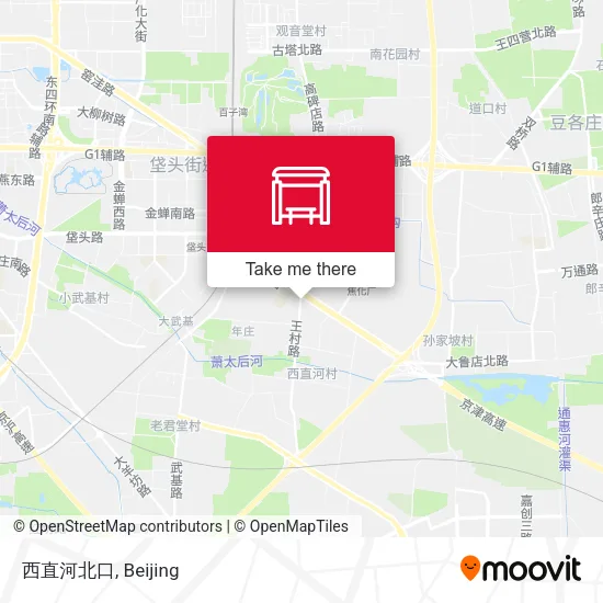 西直河北口 map