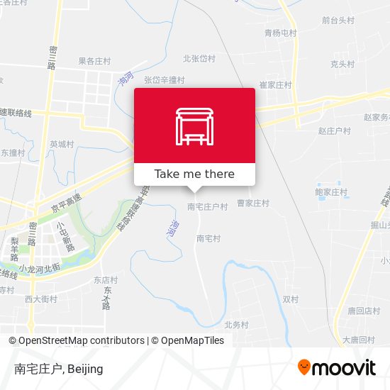 南宅庄户 map