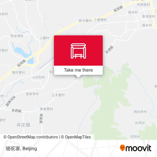 骆驼寨 map