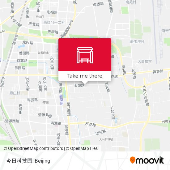 今日科技园 map
