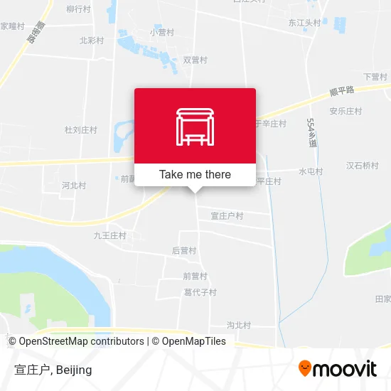 宣庄户 map