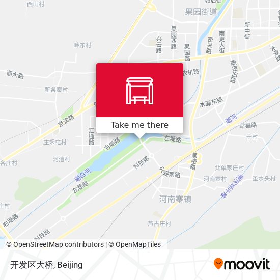 开发区大桥 map