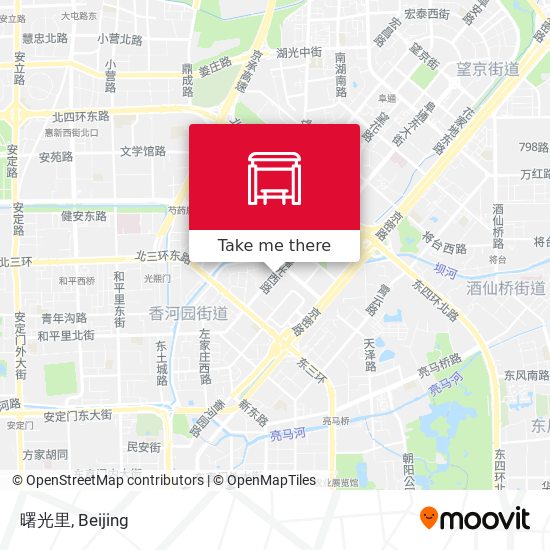 曙光里 map