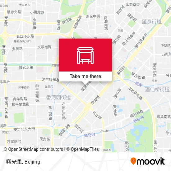 曙光里 map