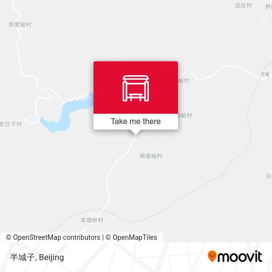 半城子 map