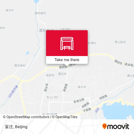 宴庄 map