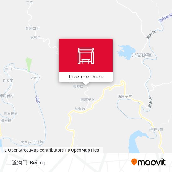 二道沟门 map