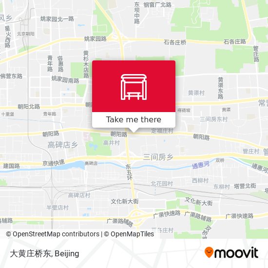 大黄庄桥东 map