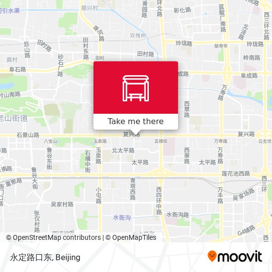 永定路口东 map