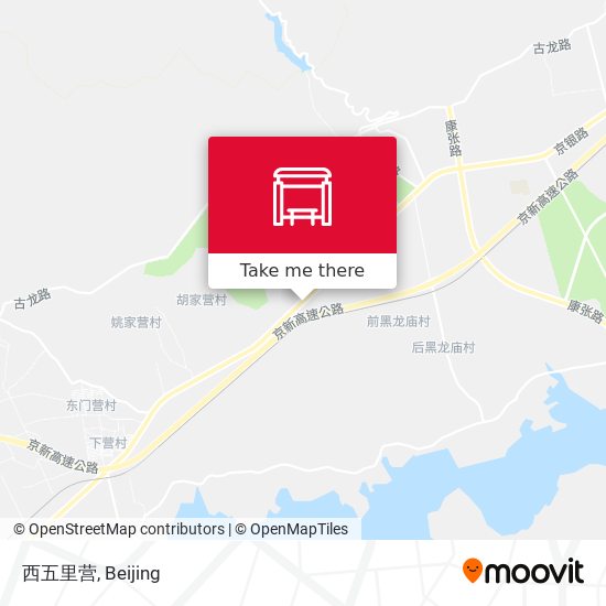 西五里营 map